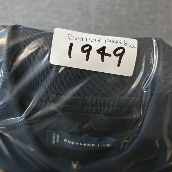 Everlane Uniform Full Zip Utility Bomber Jacket - Men's Size M - Blue - Picture 13 of 13